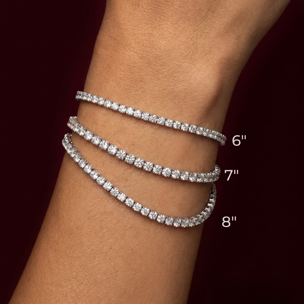 Moissanite Tennis Necklace/Bracelet