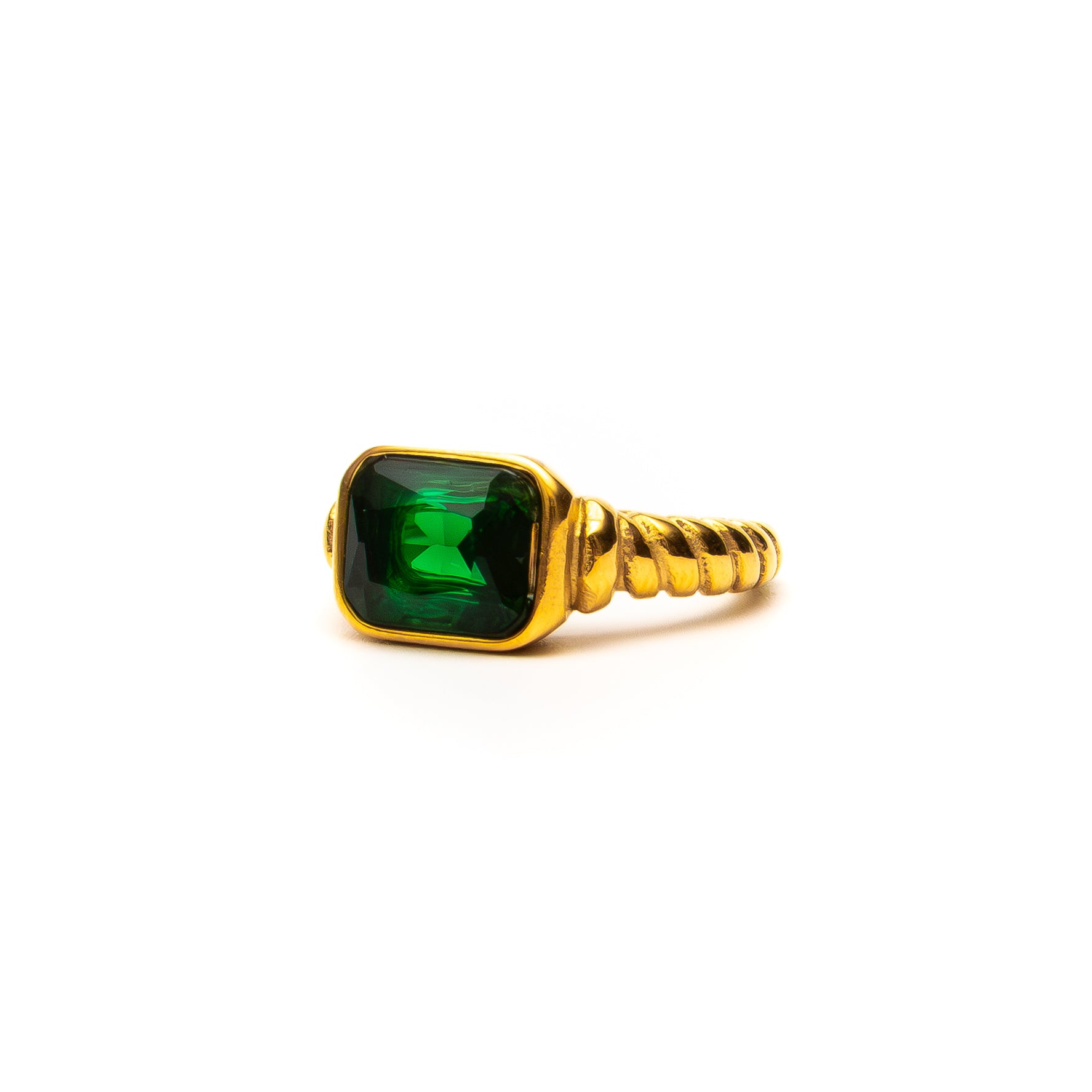 Emerald Clair Ring gold ring for women