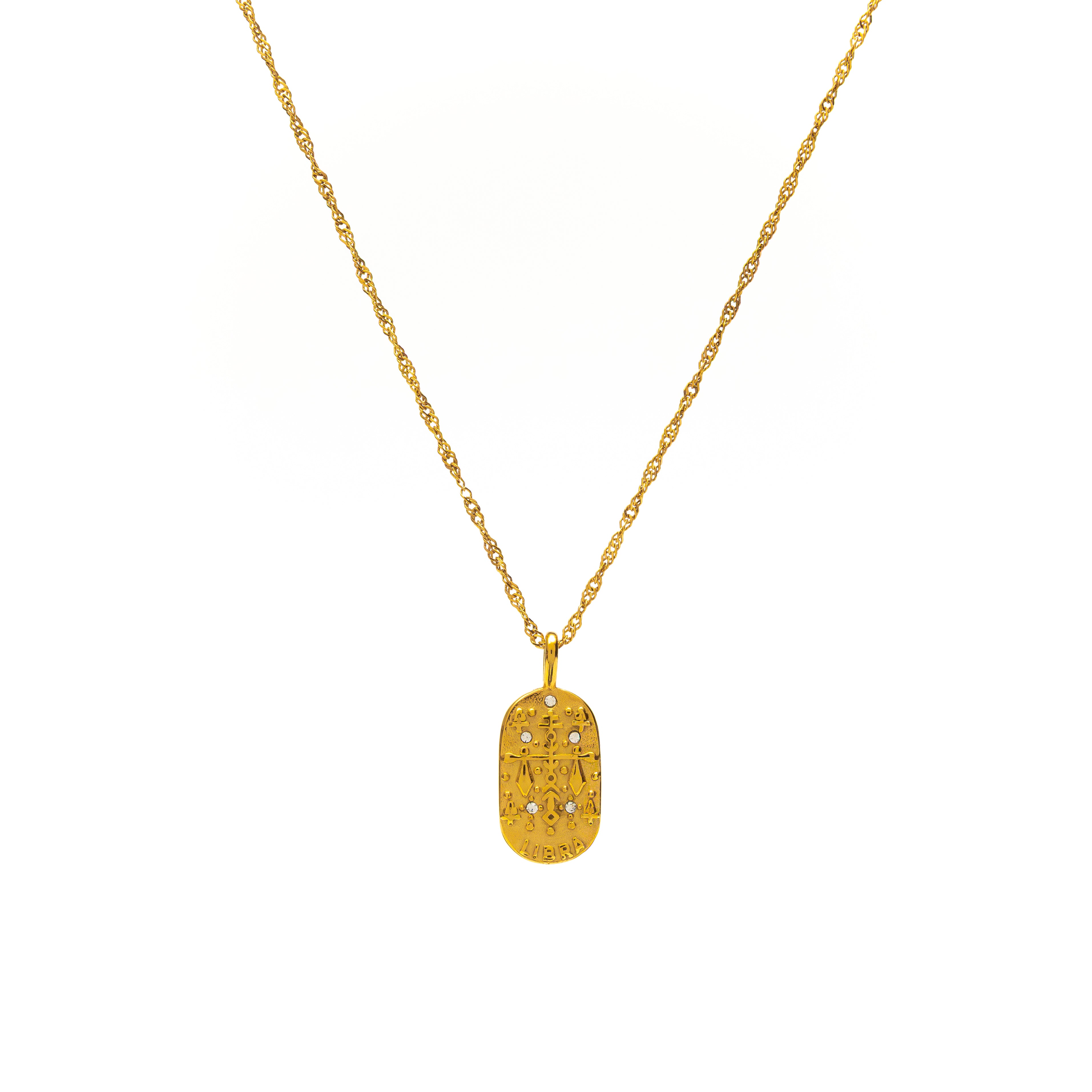 Libra Pendant Necklace gold necklace for women