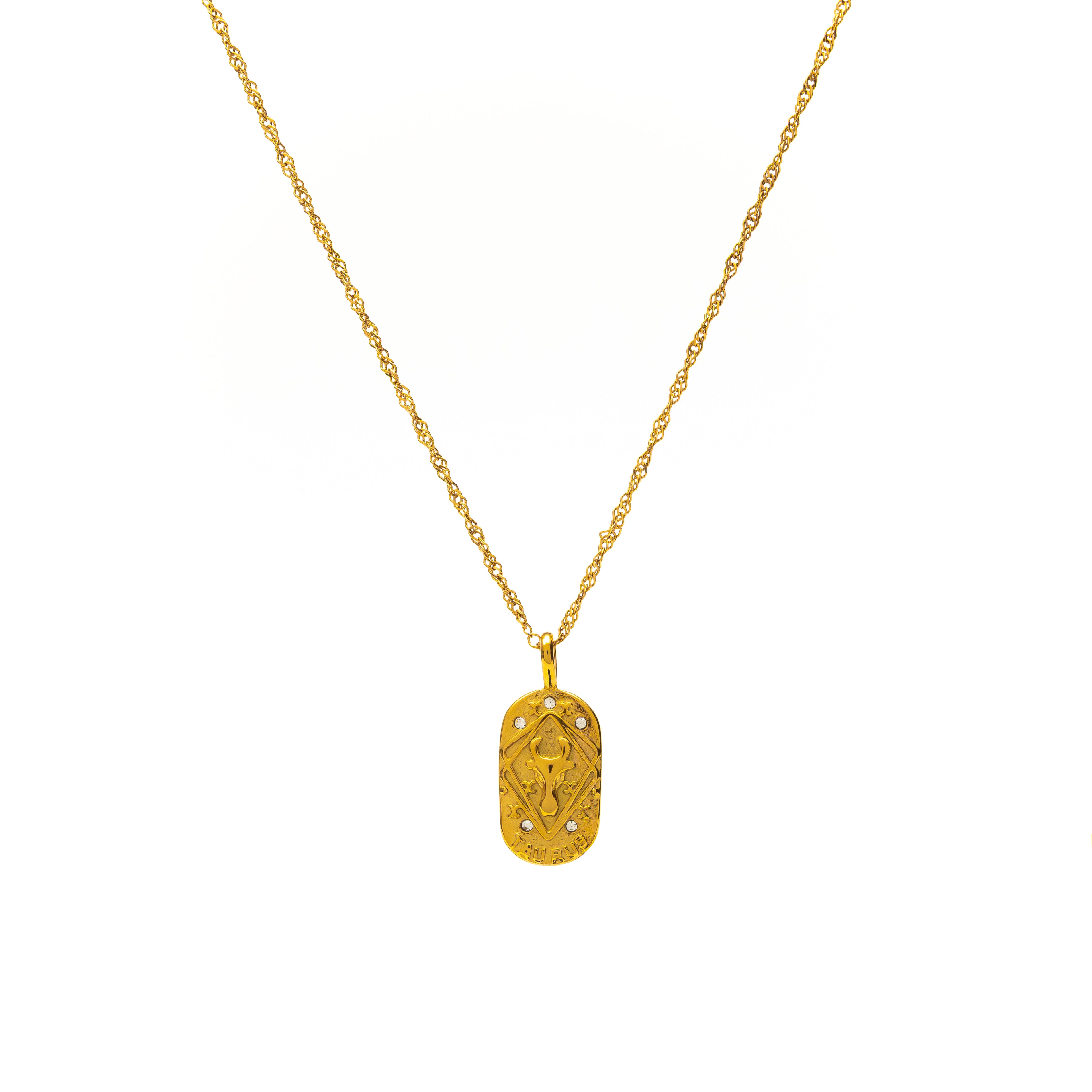 Taurus Pendant Necklace gold necklace for women
