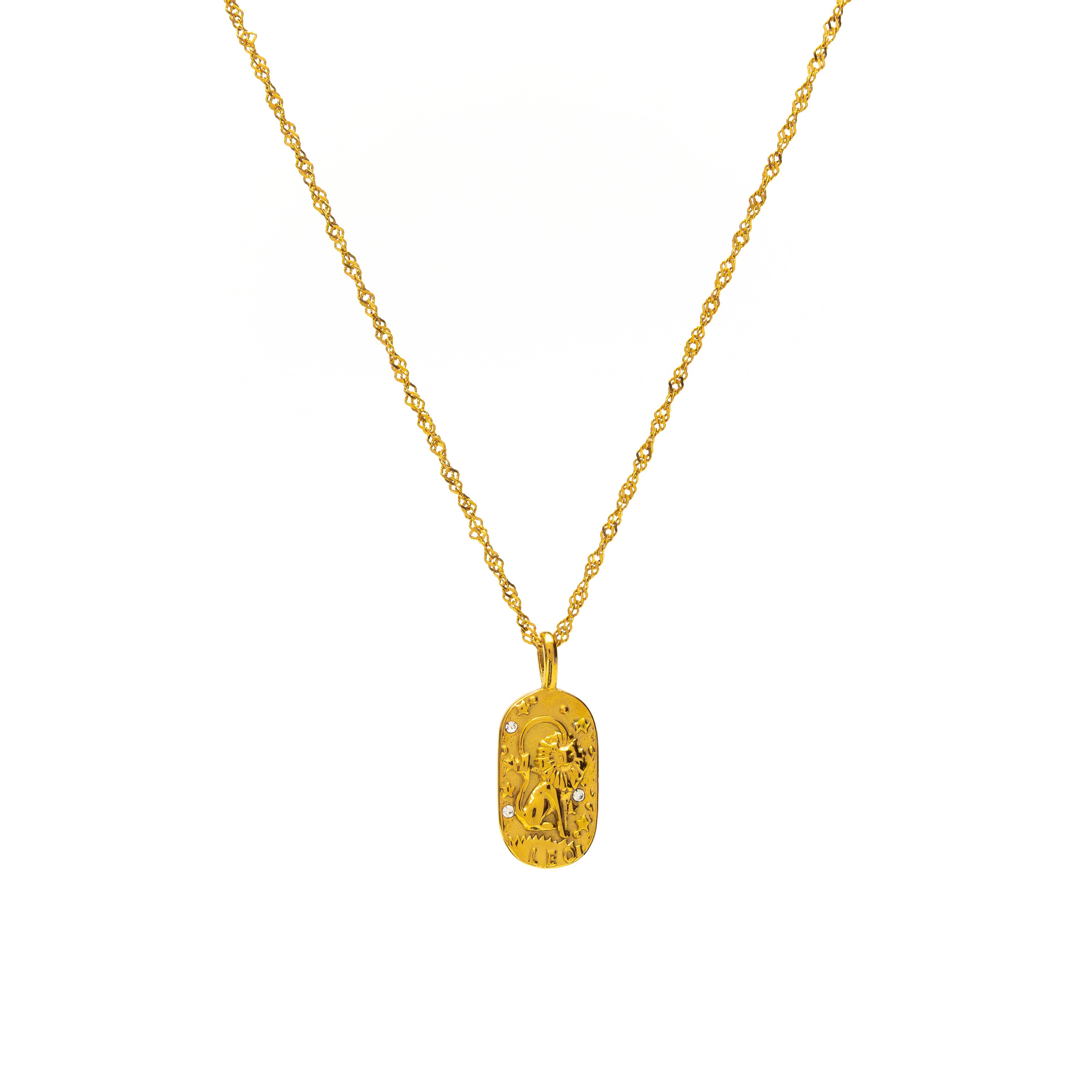 Leo Pendant Necklace gold necklace for women