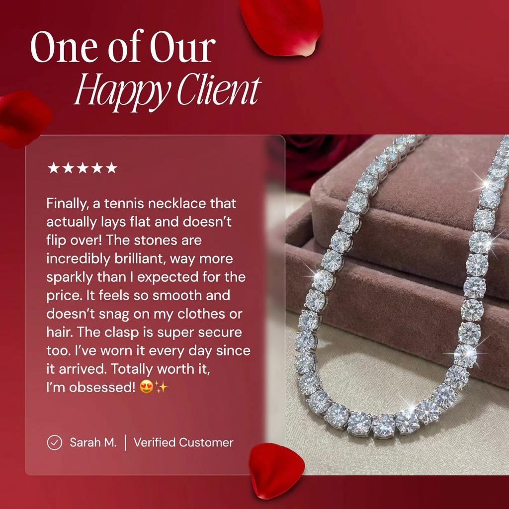 Moissanite Tennis Bracelet